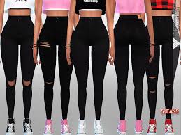 These tools will give you the freedom to edit your sims in ways you thought impossible. Jeans Downloads The Sims 4 Catalog