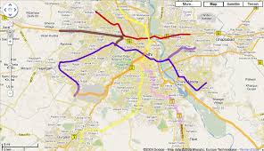 The government of india in march 2019, approved three routes as part of the project: Delhi Metro Phase 2 Map Chasing The Metro