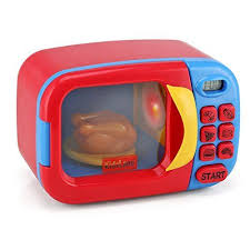 Just Like Home Microwave Real Working Count Down Food Buttons Real Rotating Plate Beeps When Kids Pretend Play Kitchen Pretend Play Kitchen Kids Pretend Play