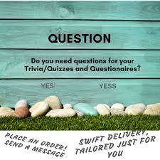 We're about to find out if you know all about greek gods, green eggs and ham, and zach galifianakis. Write And Create Trivia And Quiz Questions For You By Bamisesoile Fiverr