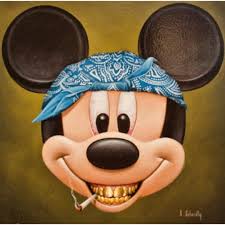 See more ideas about mickey mouse background, mickey, mickey mouse. Gangster Mickey Mouse Painting Low Brow Art ãƒ­ã‚´ ã‚­ãƒ£ãƒ© ãƒ­ã‚´ãƒžãƒ¼ã‚¯