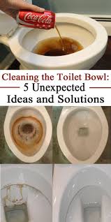 Cleaning The Toilet Bowl 5 Unexpected Ideas And Solutions Everything In One Place Clean Toilet Bowl Toilet Bowl Stains Clean Toilet Bowl Stains