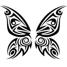 Download Tribal Butterfly Tattoo Vector Illustration For Free Tribal Butterfly Tattoo Tribal Butterfly Butterfly Tattoo