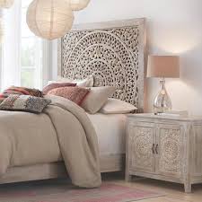 This simple, yet contemporary design has an integrated light kit with frosted opal glass bowl and. Home Decorators Collection Chennai White Wash Nightstand 9467900410 The Home Depot