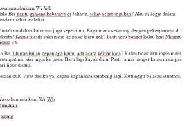 9 contoh surat pribadi singkat panjang untuk kakak orang tua. 16 Contoh Surat Untuk Guru Favorit Bahasa Inggris Ppl Contoh Surat