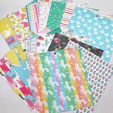 Make sure your flowers have lost all their moisture before using them in a project or they may turn brown. Unicorn Patterned Scrapbook Paper 16 Sheets Arts And Crafts Card Making Origami Decorative Design Double Side Craft Paper Packs Craft Paper Aliexpress