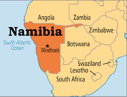 Namibia location on the africa map. Namibia S Capital To Re Open Informal Markets Under Strict Conditions Cgtn Africa