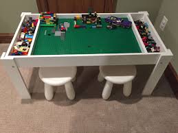 Kids Activity Table With Storage Building Bricks Table Etsy Kids Activity Table Lego Table Activity Table