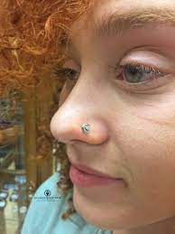 Here S A Lovely Nostril Piercing Adam Did For Alexa She Picked Out This Cute Nose Piercing Body Jewellery Piercing