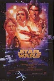Star Wars Episode Iv A New Hope Poster 22x34 Star Wars Movies Posters Star Wars Episode Iv Star Wars Episode 4