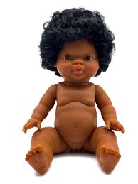 Barbie doll blonde with short hair redressed cute. Paola Reina Gordis Short Hair African Doll Faith