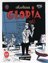 Serge Clerc Dessinateur Memoires De L Espion Chateau Gloria Cuvee 1996 2000 Ligne Claire Dessin Clerc