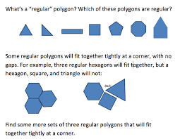 F T When The Problem Does The Teaching Regular Polygon Interior And Exterior Angles Regular Hexagon