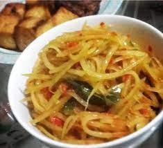 Pepaya muda sebanyak 400 gram, dipotong korek api. Resep Cara Membuat Tumis Buah Pepaya Sedap Dan Gurih Resep Cara Masak
