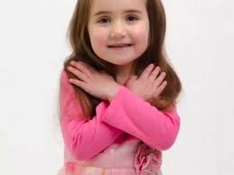 Big-hearted four-year-old proves she's a cut above the rest to raise money  for children battling cancer