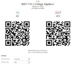 Whether it's team members at a staff meeting or training session, students at a. Accuclass How Do I Set Up Qr Codes That Students Can Scan For Attendance
