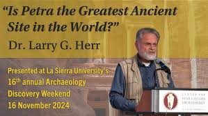 Archaeology Discovery Weekend_Day 1_Dr. Larry G. Herr
