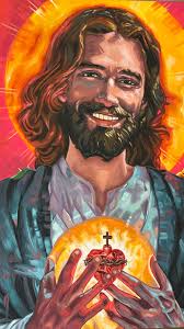 El Joven de la Luz, Obra de 200 × 110 cm. No disponible. Acrílico sobre  tela., Esta pieza viaja a Atlanta, Me pidieron un Jesús joven, lleno de  vida y alegría., El Jesús de 30 años, con la mirada ...