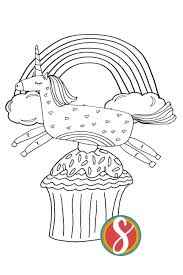It includes 15 cute and fun cupcakes designs, many of which have adorable kittens playing in the picture. Cupcakes 1000 Free Printable Coloring Pages Stevie Doodles Free Printable Coloring Pages