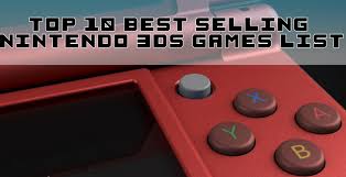 Top 10 Best Selling 3ds Games Sales Figures List