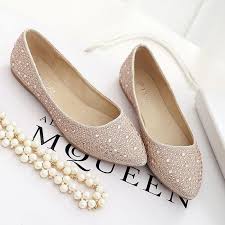 Check Out Our Website For Nice Shoes And Find Good Shallow Flat Pointed Shoes Bridesmaid Shoes Rhinesto In 2020 Silver Wedding Shoes Wedding Shoes Wedding Shoes Flats