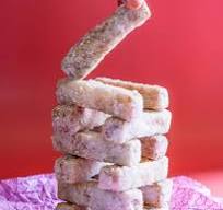 Sugar-coated taro sticks - crunchy and sweet outside and ...