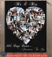 First Anniversary Gift Anniversary Photo Collage Etsy In 2020 First Wedding Anniversary Gift First Anniversary Gifts Anniversary Gifts For Wife