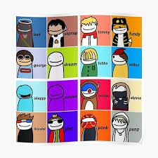 This heroic leader who turned into a manipulative villain now sits in prison. Dream Smp Posters Redbubble