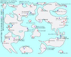 ドラゴンクエスト7 世界地図
