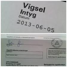 Någon som har erfarenhet av hindersprövning med amerikansk medborgare? Vigsel Intyg Vara Skimrande Dagar