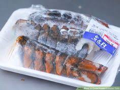 How to cook frozen lobster and how to grill lobster tail recipe! How To Cook Frozen Lobster Tails With Pictures Wikihow Cooking Frozen Lobster Tails Frozen Lobster Frozen Lobster Tails