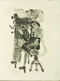 Untitled In The Book Matiere Et Memoire Ou Les Lithographes A L Ecole By Francis Ponge Paris Fernand Mourlot 1944 Jean Dubuffet Mourlot Freres Francis Jean Dubuffet Art Art Informel