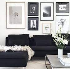Awesome Wall Gallery Ideas Black And White Living Room Wall Decor Living Room Living Decor