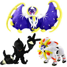 Cet article traite, en partie, necrozma ailes de l'aurore, une des formes de necrozma. Takara Tomy Grossen Grosse Alola Solgaleo Lunala Necrozma 10 20 Pokemon Sonne Und Mond Weichen Plusch Puppen Angefullte Spielzeug Fur Kinder Aliexpress