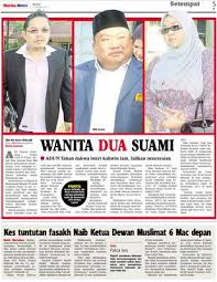 Peratusan ini agak besar dan wajar diambil perhatian. Kes Tuntutan Fasakh Naib Ketua Dewan Muslimat 6 Mac Depan Klik