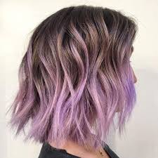 Pastel Purple Ombre Short Hairstyles For Thick Hair 20173 Shorthairstyles Short Ombre Hair Hair Styles Lilac Hair