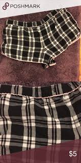 Black And White Plaid Pajamas Pin On My Posh Closet