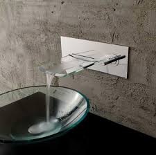This Glass Bowl Sink Is A Very Elegant Model Sink For Any Modern Bathroom And Did You Notice The Beauti Modern Bathroom Sink Sink Faucets Waterfall Sink Faucet