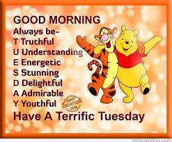 Oct 28, 2020 · a lovely morning on your way, greet this day with your beautiful smile. Tuesday Morning Motivational Work Quotes Tuesday Meme Funny Happy Tuesday Pictures Dogtrainingobedienceschool Com