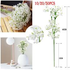 Another home decor tip, is to include artificial baby's breath in a nursery! Buy 50pcs Artificial Fake Baby S Breath Silk Gypsophila Flowers Bouquet Wedding Decor At Affordable Prices Free Shipping Real Reviews With Photos Joom