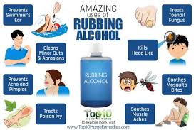 10 Amazing Uses Of Rubbing Alcohol Top 10 Home Remedies Rubbing Alcohol Alcohol Top 10 Home Remedies