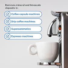 Best descaler for coffee machines pick #2: Amazon Com Universal Descaling Solution 3 Pack 6 Uses Designed For Keurig Ninja Nespresso Delonghi And All Single Use Coffee And Espresso Machines Coffee Machine Descaler Made In The Usa Home Kitchen
