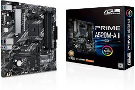 MOTHERBOARD AM4 ASUS PRIME A520M-A II CSM  