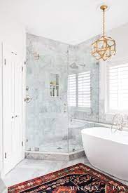 Browse bathroom designs and decorating ideas. Marble Bathroom Master Bath Reveal Maison De Pax
