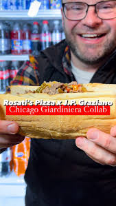 The @rosatis_pizza x @jpgraziano collab is hottest colalb in Chicagoland  right now. I visited the Rosati’s Pizza location in Countryside and loved  putting J.P. Graziano giardiniera all over my pizza ...
