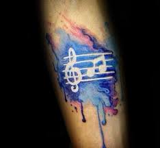 The vertical line at the left end of each line of music is not a bar line. 50 Music Staff Tattoo Designs For Men Musical Pitch Ink Ideas