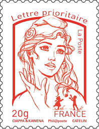 Aujourd'hui un vert ou un rouge arrive en même temps la plupart du temps. Nouveau Timbre Marianne Rouge Timbre Marianne Marianne Republique Symbole De La Republique