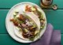 Don't forget to set aside some tequila for the chef! Fish Taco Alton Brown Food Network Recipe