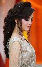 New Hairstyles For Indian Wedding Function Mehdi Haldi Sangeet 2019 Function Hairstyles Ha Bridal Hair Buns Engagement Hairstyles Hairstyles For Gowns
