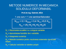 Pentru o înțelegere mai ușoară, metodele prezentate sunt însoțite de exerciții rezolvate. Metode Numerice In Mecanica Solidului Deformabil Prezentaciya Doklad